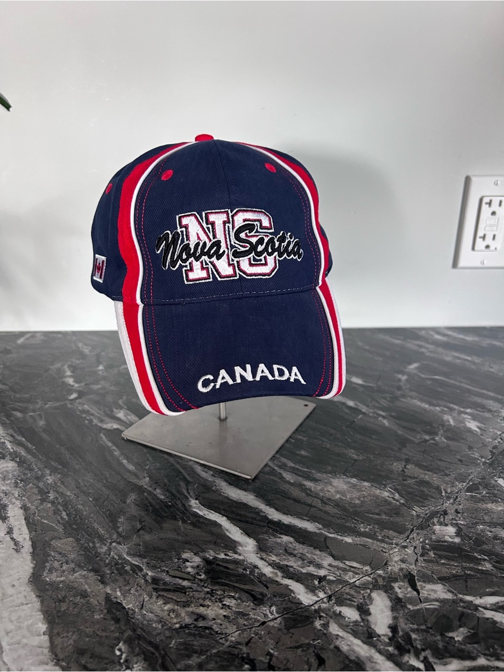 Tall Ships Trading Co. Navy Novia Scotia Baseball Cap